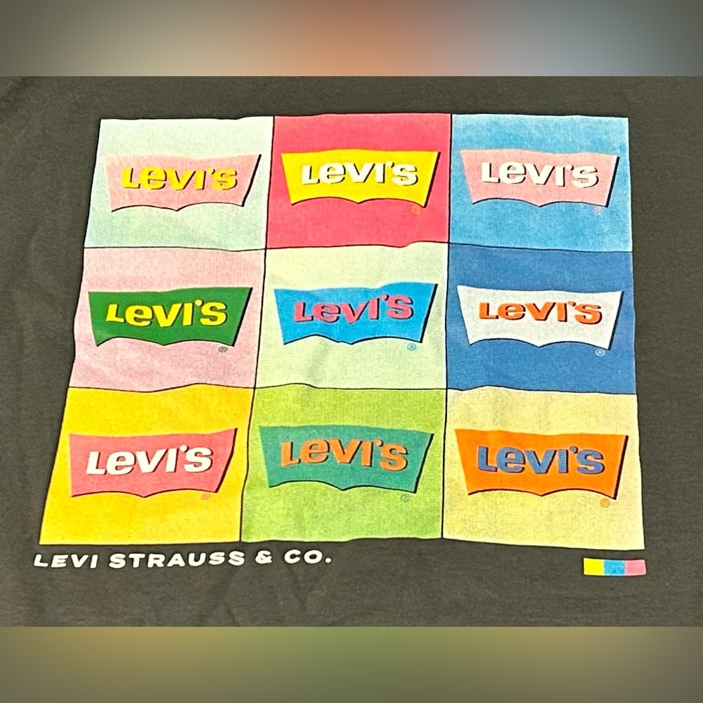 ✨✨ Levi's Men's Grey Graphic T-Shirt ✨✨ - Picture 2 of 4
